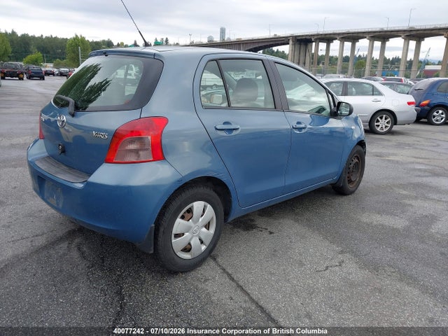 40077242 :رقم المزاد ، JTDKT923975060366 vin ، 2007 Toyota Yaris مزاد بيع