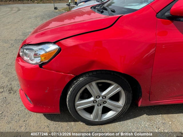 2012 Toyota Corolla Matrix მანქანა იყიდება აუქციონზე, vin: 2T1KU4EE2CC806389, აუქციონის ნომერი: 40077246