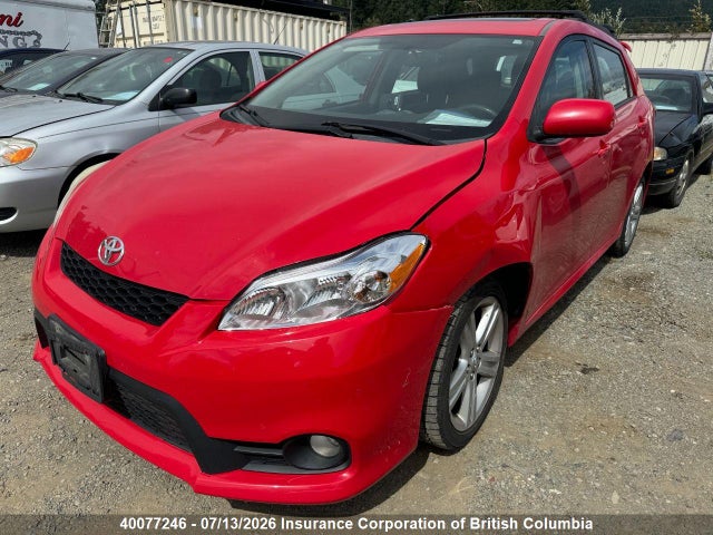 2012 Toyota Corolla Matrix მანქანა იყიდება აუქციონზე, vin: 2T1KU4EE2CC806389, აუქციონის ნომერი: 40077246