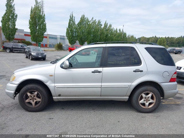 Aukcja sprzedaży 2000 Mercedes-benz Ml 320, vin: 4JGAB54E1YA173397, numer aukcji: 40077247