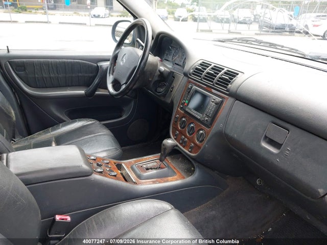 Aukcja sprzedaży 2000 Mercedes-benz Ml 320, vin: 4JGAB54E1YA173397, numer aukcji: 40077247