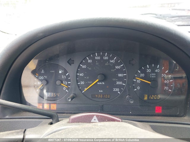 Aukcja sprzedaży 2000 Mercedes-benz Ml 320, vin: 4JGAB54E1YA173397, numer aukcji: 40077247