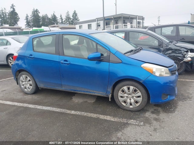 Продаж на аукціоні авто 2013 Toyota Yaris, vin: JTDKTUD32DD562511, номер лоту: 40077251