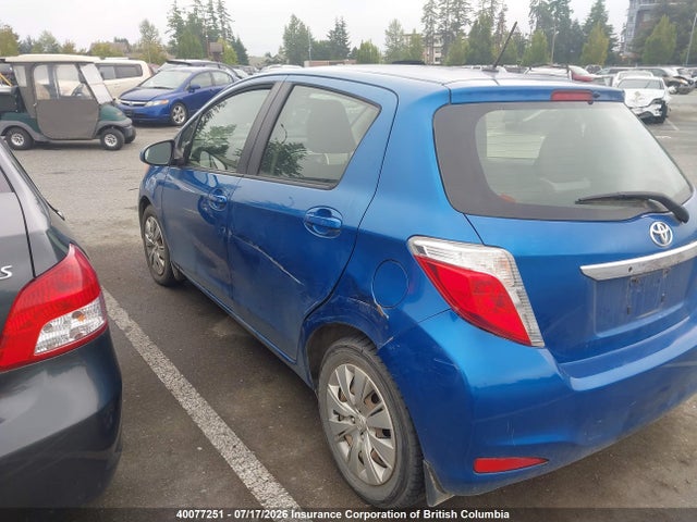 Продаж на аукціоні авто 2013 Toyota Yaris, vin: JTDKTUD32DD562511, номер лоту: 40077251