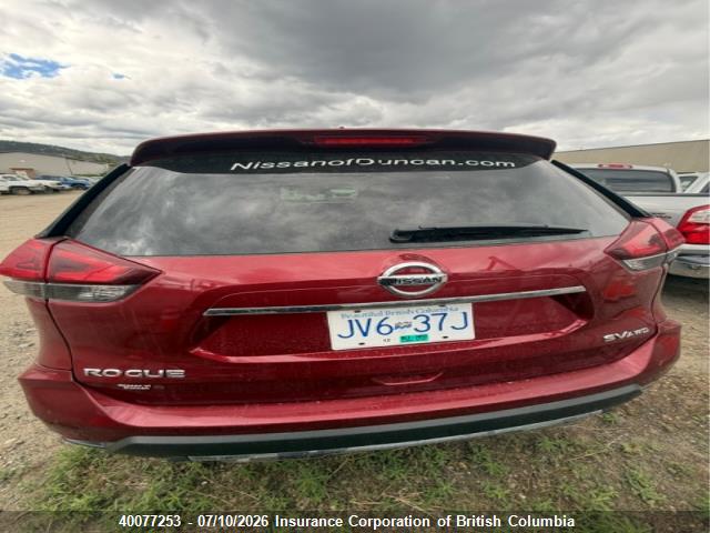 Aukcja sprzedaży 2019 Nissan Rogue, vin: 5N1AT2MV0KC708162, numer aukcji: 40077253