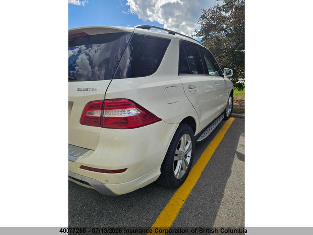 Продаж на аукціоні авто 2012 Mercedes-benz Ml 350 Bluetec, vin: 4JGDA2EB8CA091937, номер лоту: 40077255