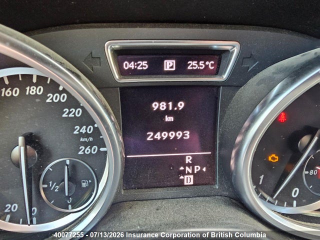 Продаж на аукціоні авто 2012 Mercedes-benz Ml 350 Bluetec, vin: 4JGDA2EB8CA091937, номер лоту: 40077255