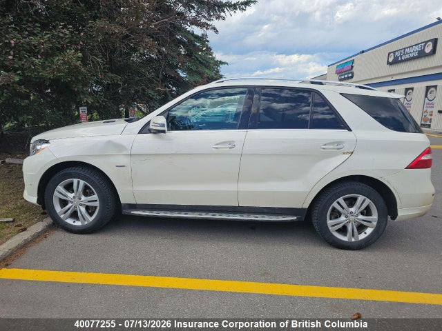 Продаж на аукціоні авто 2012 Mercedes-benz Ml 350 Bluetec, vin: 4JGDA2EB8CA091937, номер лоту: 40077255
