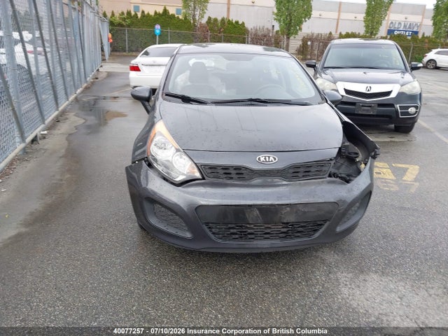 2012 Kia Rio Ex/lx/lx+/sx მანქანა იყიდება აუქციონზე, vin: KNADM5A38C6734377, აუქციონის ნომერი: 40077257