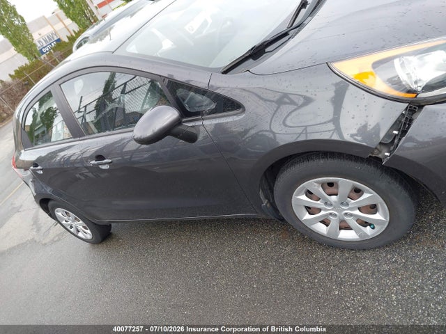 2012 Kia Rio Ex/lx/lx+/sx მანქანა იყიდება აუქციონზე, vin: KNADM5A38C6734377, აუქციონის ნომერი: 40077257
