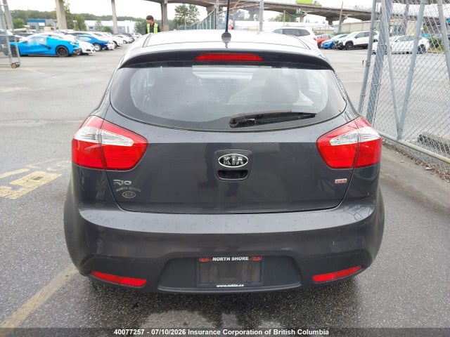 2012 Kia Rio Ex/lx/lx+/sx მანქანა იყიდება აუქციონზე, vin: KNADM5A38C6734377, აუქციონის ნომერი: 40077257
