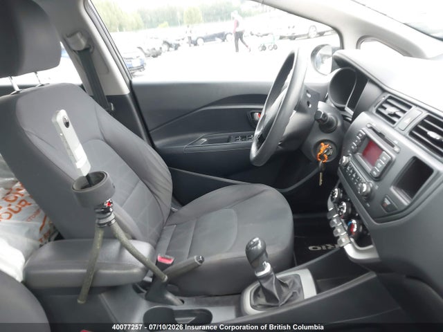 2012 Kia Rio Ex/lx/lx+/sx მანქანა იყიდება აუქციონზე, vin: KNADM5A38C6734377, აუქციონის ნომერი: 40077257