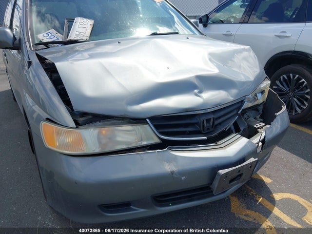 2002 Honda Odyssey Exl მანქანა იყიდება აუქციონზე, vin: 2HKRL18972H000977, აუქციონის ნომერი: 40073865