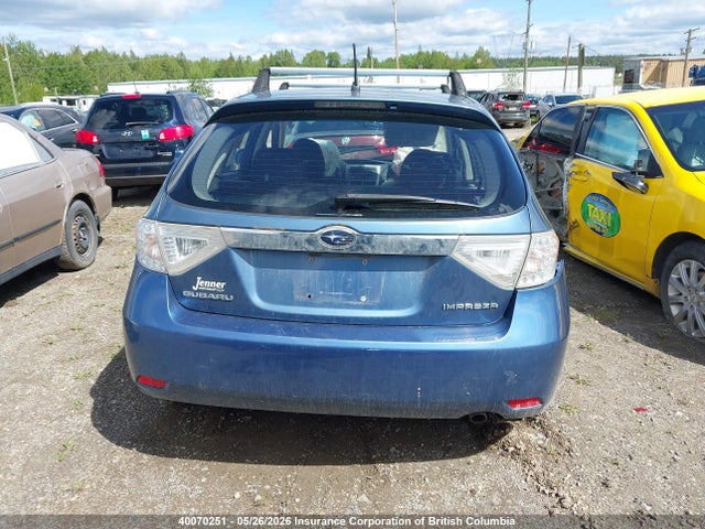 40070251 :رقم المزاد ، JF1GH61678H827137 vin ، 2008 Subaru Impreza 2.5i مزاد بيع