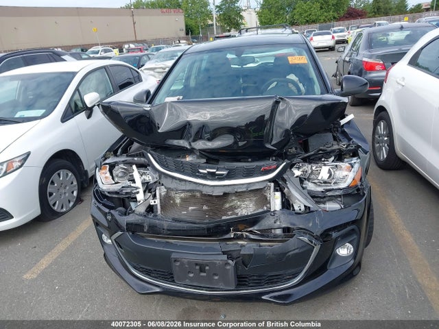 40072305 :رقم المزاد ، 1G1JD6SB0J4126436 vin ، 2018 Chevrolet Sonic Lt مزاد بيع