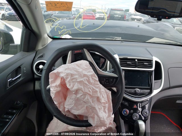 40072305 :رقم المزاد ، 1G1JD6SB0J4126436 vin ، 2018 Chevrolet Sonic Lt مزاد بيع