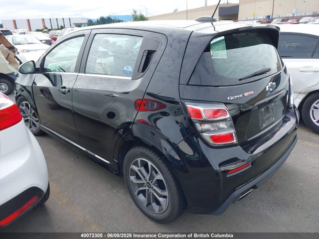 40072305 :رقم المزاد ، 1G1JD6SB0J4126436 vin ، 2018 Chevrolet Sonic Lt مزاد بيع
