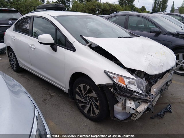 2013 Honda Civic Lx მანქანა იყიდება აუქციონზე, vin: 2HGFB2F47DH033705, აუქციონის ნომერი: 40071951