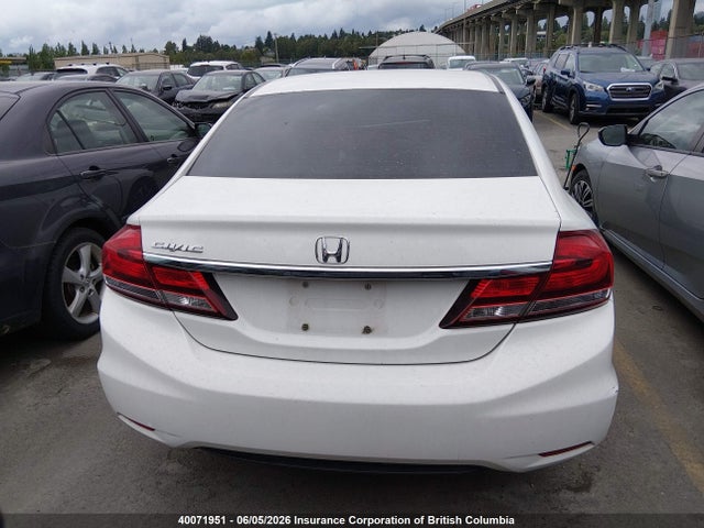 2013 Honda Civic Lx მანქანა იყიდება აუქციონზე, vin: 2HGFB2F47DH033705, აუქციონის ნომერი: 40071951