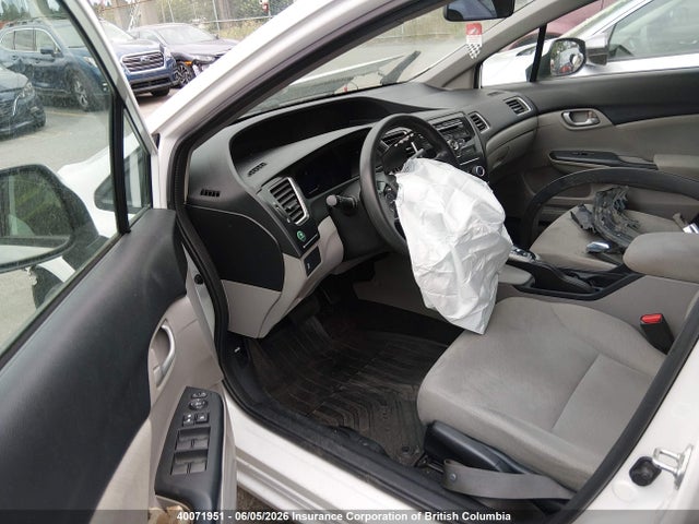 2013 Honda Civic Lx მანქანა იყიდება აუქციონზე, vin: 2HGFB2F47DH033705, აუქციონის ნომერი: 40071951