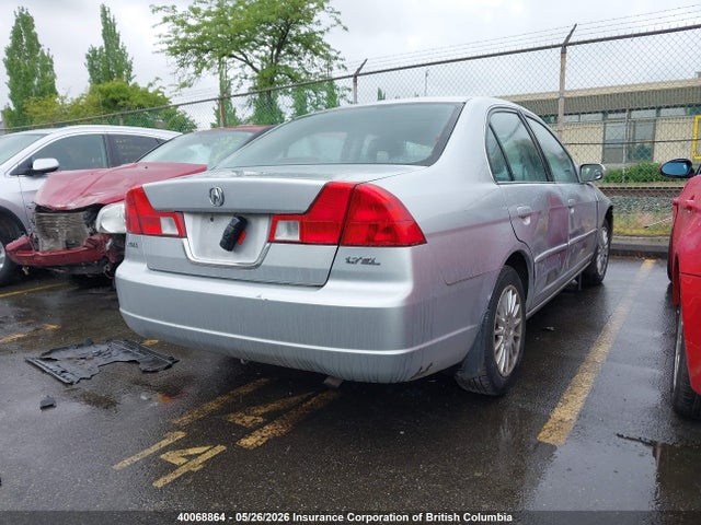 2002 Acura 1.7el Premium მანქანა იყიდება აუქციონზე, vin: 2HHES368X2H005054, აუქციონის ნომერი: 40068864