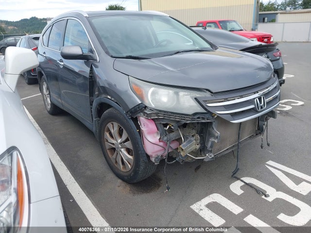2013 Honda Cr-v Touring მანქანა იყიდება აუქციონზე, vin: 2HKRM4H97DH105164, აუქციონის ნომერი: 40076366