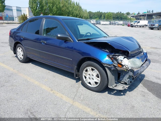 Продаж на аукціоні авто 2005 Honda Civic, vin: 2HGES16395H007587, номер лоту: 40077283