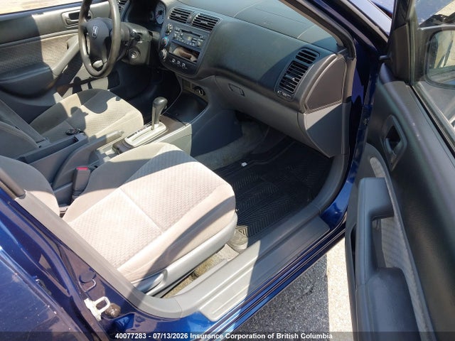 Продаж на аукціоні авто 2005 Honda Civic, vin: 2HGES16395H007587, номер лоту: 40077283