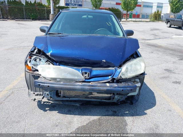 Продаж на аукціоні авто 2005 Honda Civic, vin: 2HGES16395H007587, номер лоту: 40077283