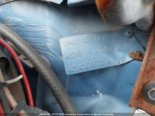 1989 Ford F350 მანქანა იყიდება აუქციონზე, vin: 2FTJW35G7KCA71573, აუქციონის ნომერი: 40076194