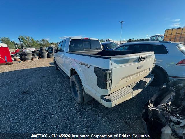 40077300 :رقم المزاد ، 1FTFW1E45KFD05231 vin ، 2019 Ford F150 مزاد بيع