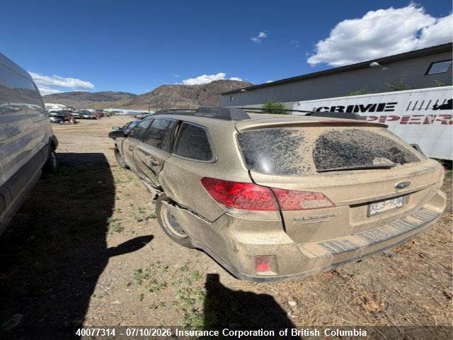40077314 :رقم المزاد ، 4S4BRCGC5A3345231 vin ، 2010 Subaru Outback 2.5i Premium مزاد بيع