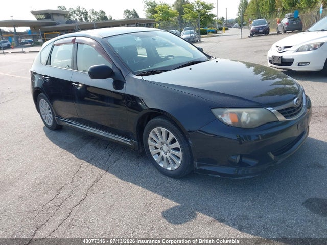 Aukcja sprzedaży 2009 Subaru Impreza 2.5i, vin: JF1GH62679G807525, numer aukcji: 40077316