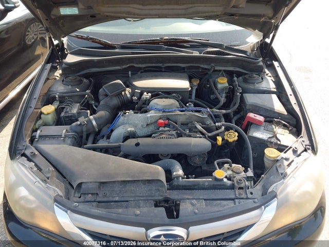 Продажа на аукционе авто 2009 Subaru Impreza 2.5i, vin: JF1GH62679G807525, номер лота: 40077316