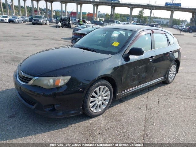 Продажа на аукционе авто 2009 Subaru Impreza 2.5i, vin: JF1GH62679G807525, номер лота: 40077316