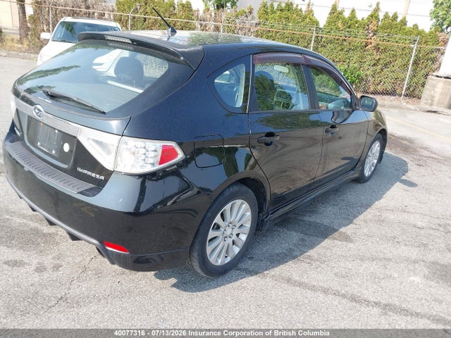 Продажа на аукционе авто 2009 Subaru Impreza 2.5i, vin: JF1GH62679G807525, номер лота: 40077316