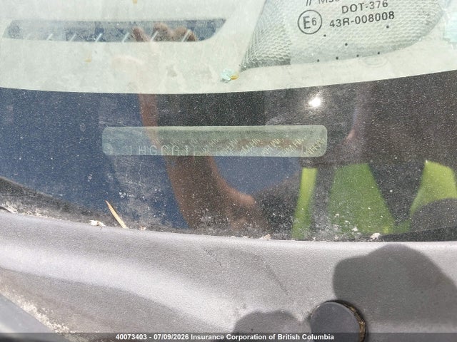 1999 Honda Accord Ex მანქანა იყიდება აუქციონზე, vin: 1HGCG1656XA802043, აუქციონის ნომერი: 40073403
