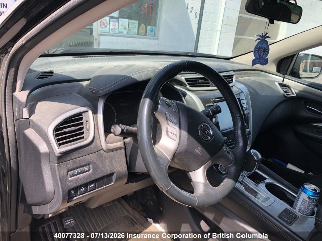 5N1AZ2MH9JN118537 Nissan Murano S/sl/sv/platinum