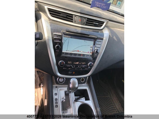 5N1AZ2MH9JN118537 Nissan Murano S/sl/sv/platinum