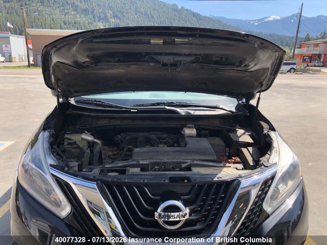 5N1AZ2MH9JN118537 Nissan Murano S/sl/sv/platinum