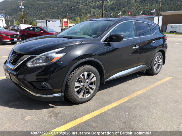 5N1AZ2MH9JN118537 Nissan Murano S/sl/sv/platinum