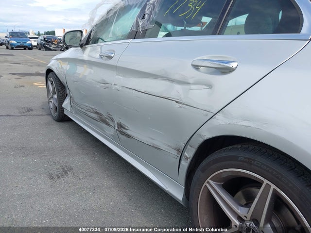 Продаж на аукціоні авто 2018 Mercedes-benz C 300 4matic, vin: 55SWF4KB2JU262649, номер лоту: 40077334