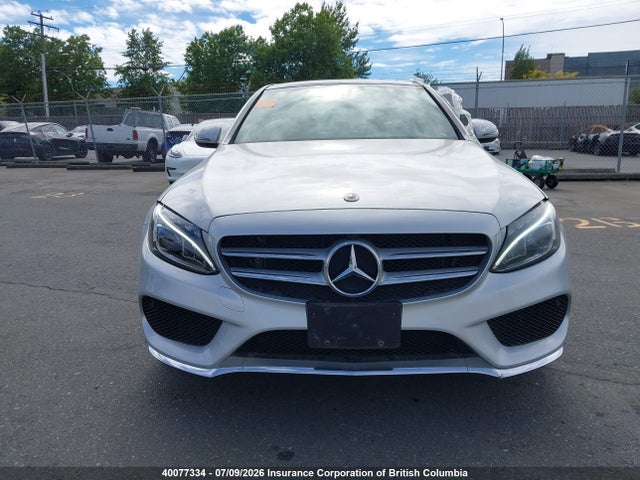 Продаж на аукціоні авто 2018 Mercedes-benz C 300 4matic, vin: 55SWF4KB2JU262649, номер лоту: 40077334