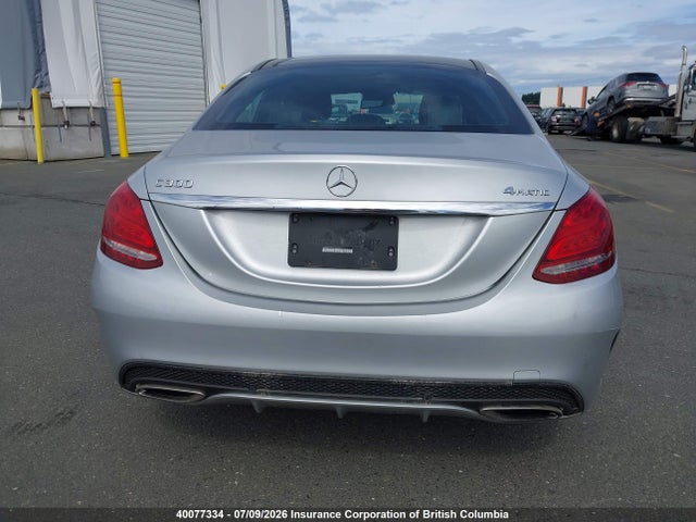 Продаж на аукціоні авто 2018 Mercedes-benz C 300 4matic, vin: 55SWF4KB2JU262649, номер лоту: 40077334
