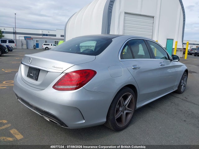 Продаж на аукціоні авто 2018 Mercedes-benz C 300 4matic, vin: 55SWF4KB2JU262649, номер лоту: 40077334