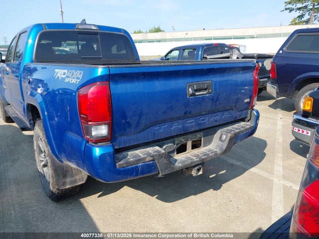 2018 Toyota Tacoma Dbl Cab/sr5/trd Sport/or მანქანა იყიდება აუქციონზე, vin: 5TFDZ5BN9JX038039, აუქციონის ნომერი: 40077338