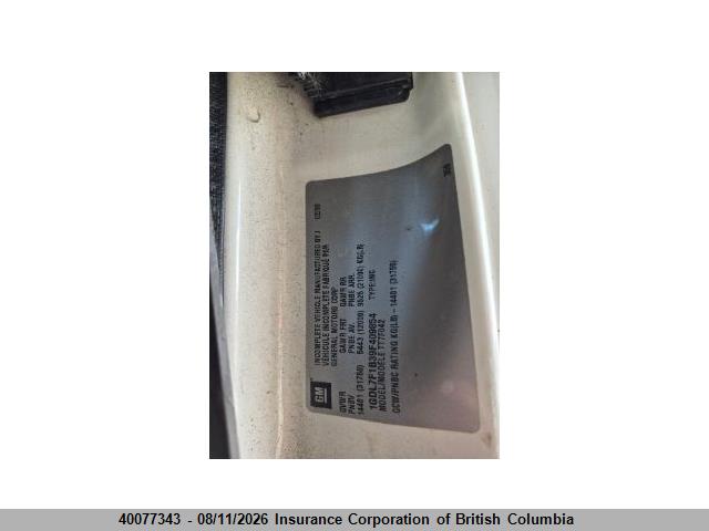 Auction sale of the 2009 Gmc T-series F7b042, vin: 1GDL7F1B39F409854, lot number: 40077343