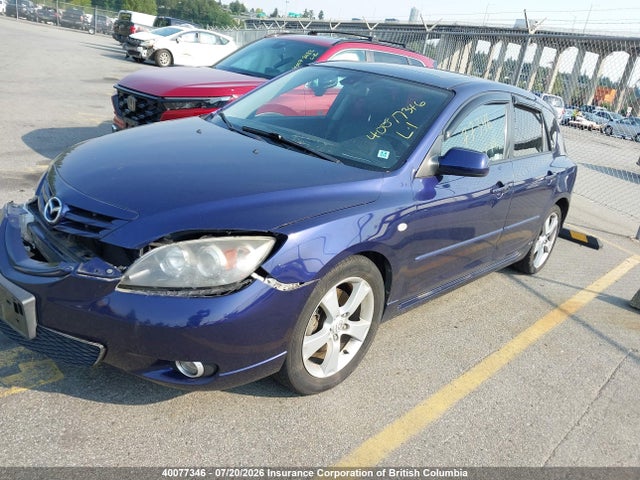 40077346 :رقم المزاد ، JM1BK143951317077 vin ، 2005 Mazda 3 Hatchback مزاد بيع