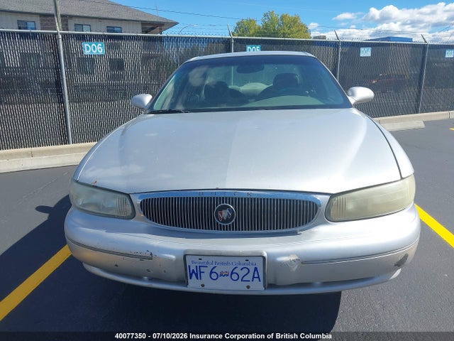 40077350 :رقم المزاد ، 2G4WS52J721110179 vin ، 2002 Buick Century Custom مزاد بيع