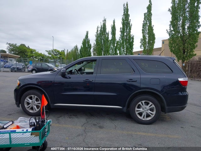 40077354 :رقم المزاد ، 1D4RE2GG9BC616002 vin ، 2011 Dodge Durango Sxt مزاد بيع